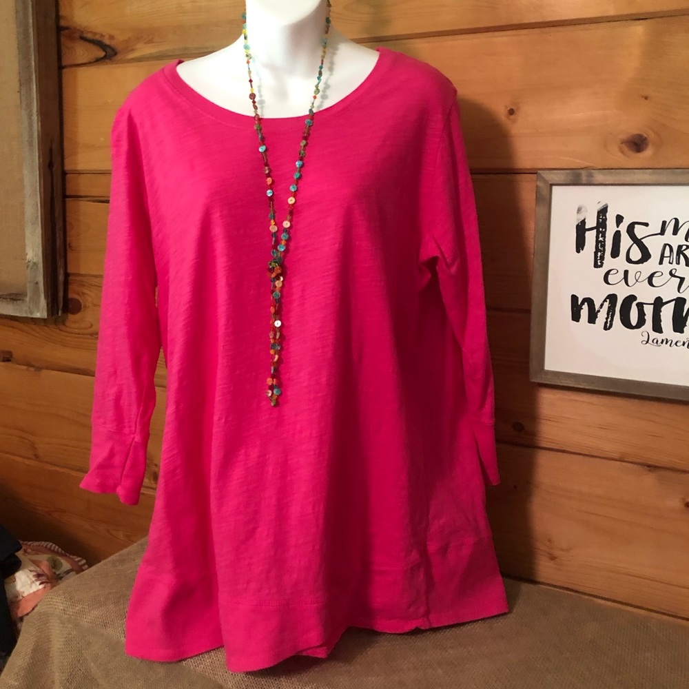 Fresh Produce top XL Pink